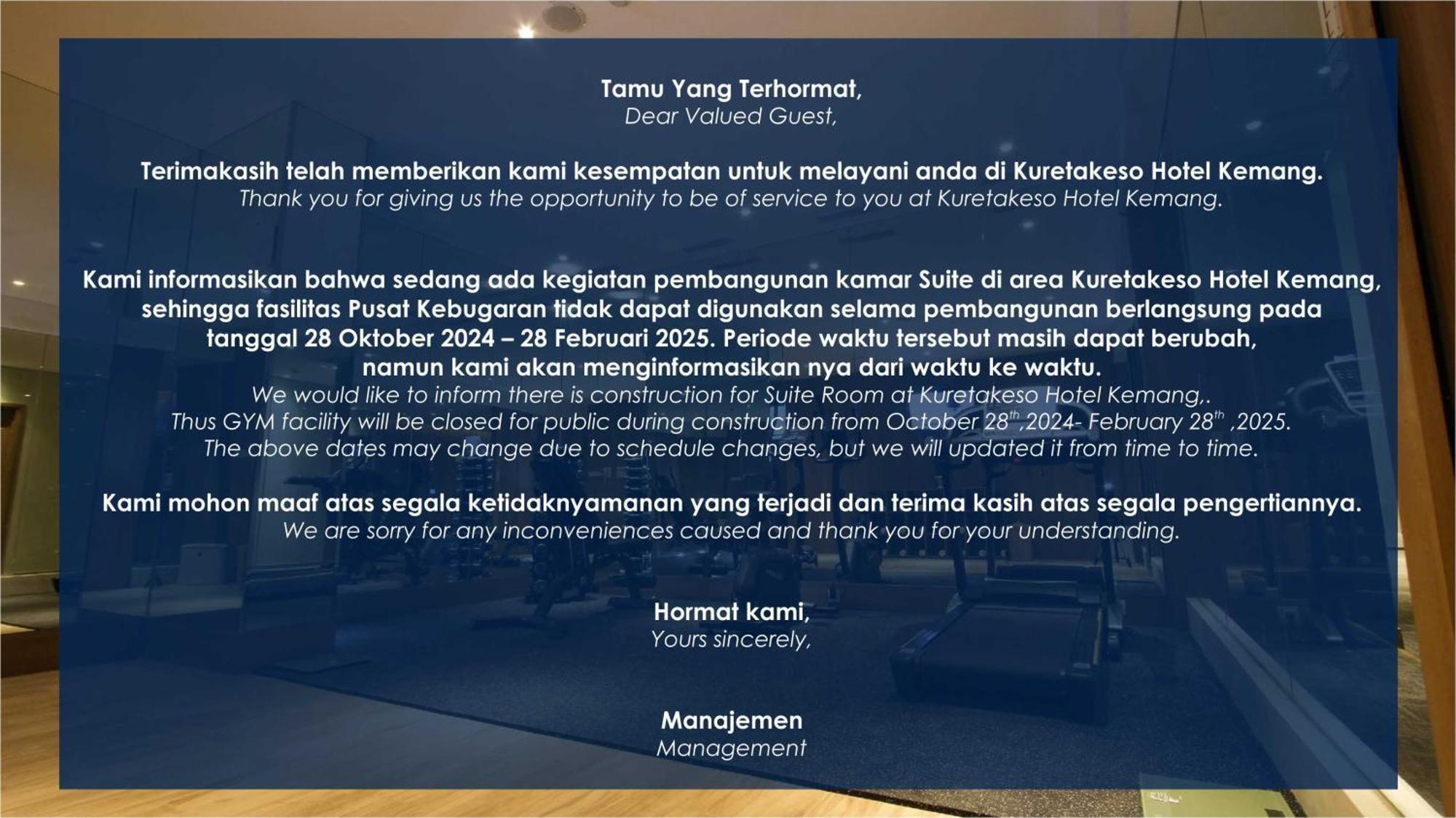 Kuretakeso Kemang Hotel Jakarta Exterior photo